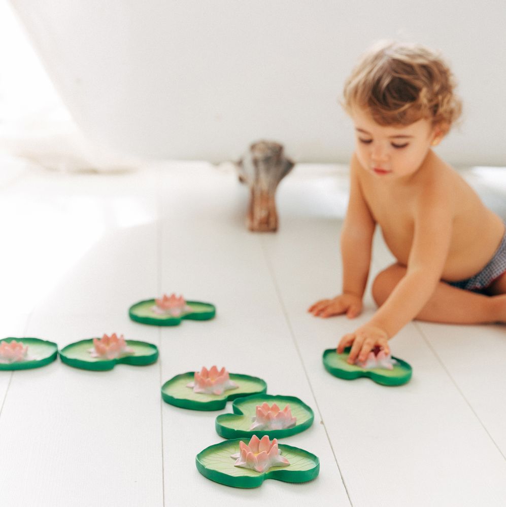Bath accessories for children - Bath Toy WATER LILY - OLI&CAROL FRANCE