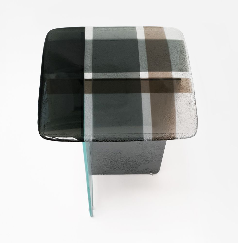 Design objects - So Coffee art glass side tables - BARANSKA DESIGN