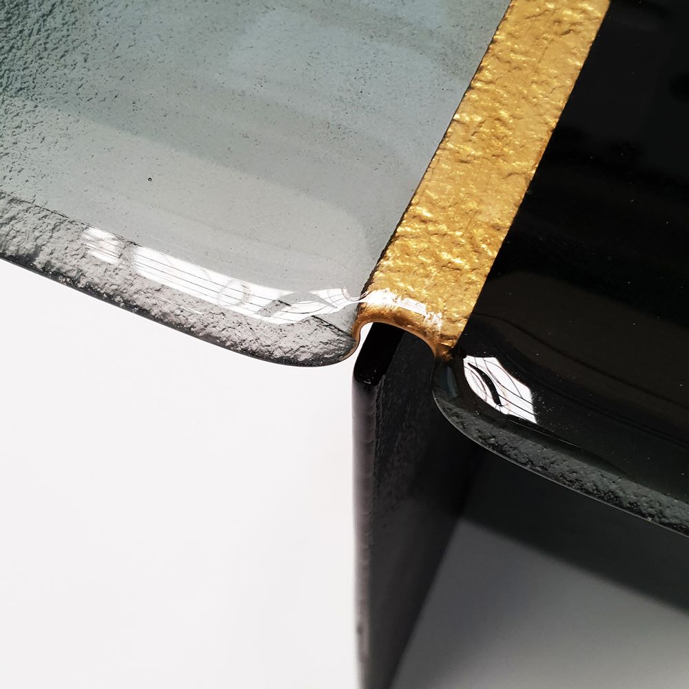 Design objects - So Coffee art glass side tables - BARANSKA DESIGN