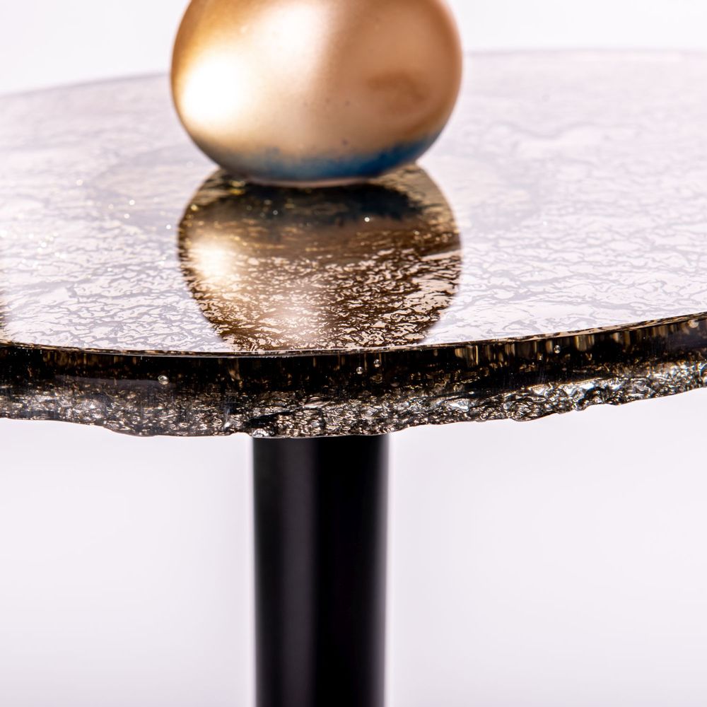 Objets design - Fables - Tables d'appoint en verre d'art faites à la main d'automne - BARANSKA DESIGN