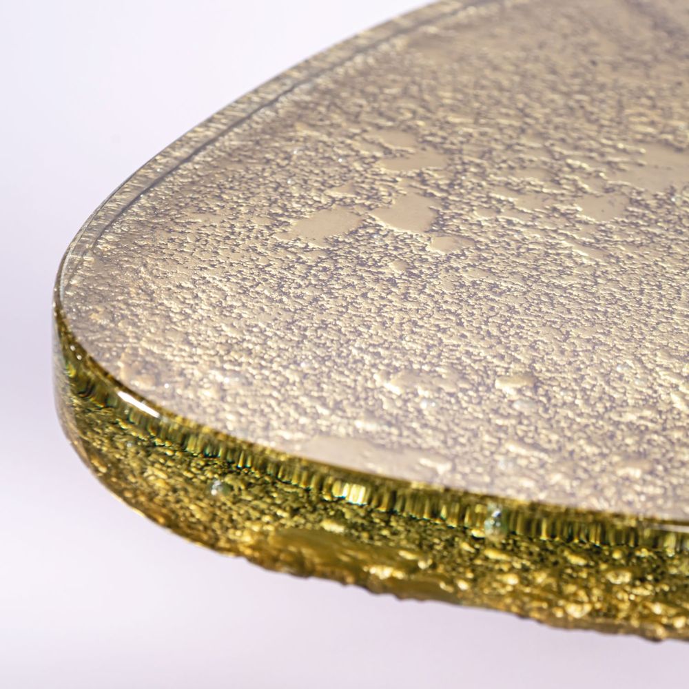 Objets design - Fables - Tables d'appoint en verre d'art faites à la main d'automne - BARANSKA DESIGN