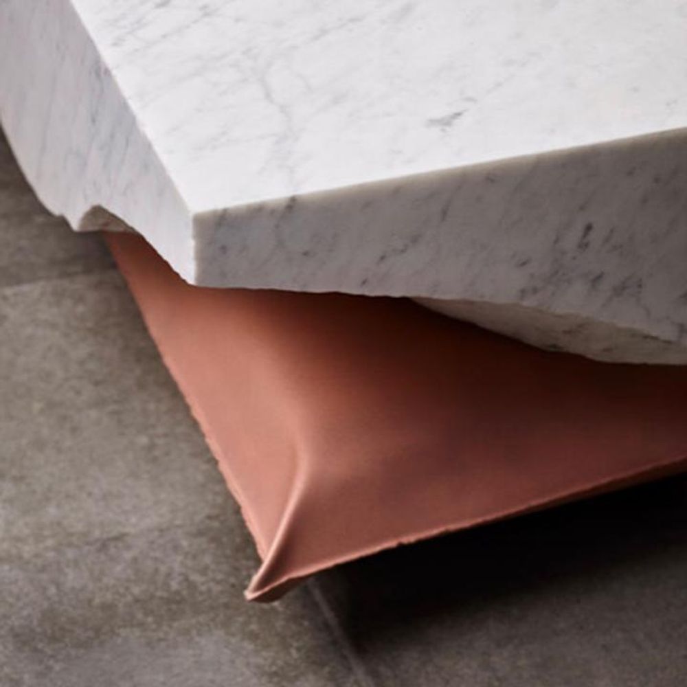 Tables basses - IN HALE WHITE CARRARA - TONICIE'S