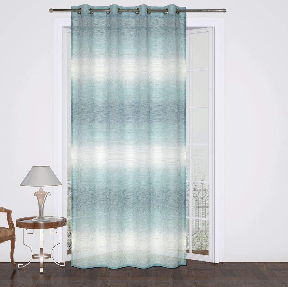 Curtains and window coverings - PAP Basile - Bleu - IPC DECO DELL'ARTE