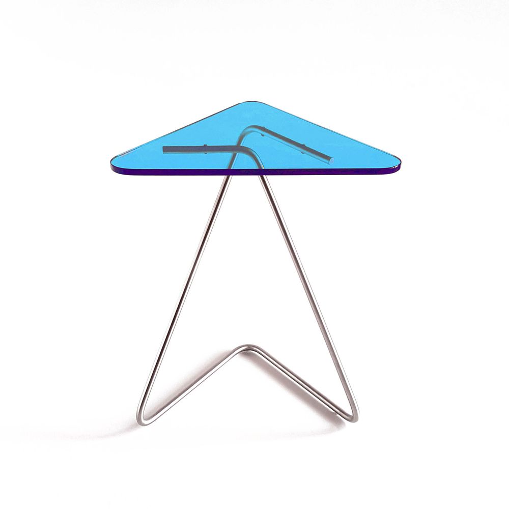 Coffee tables - The Triangle Table/Stainless Steel - KRAY STUDIO