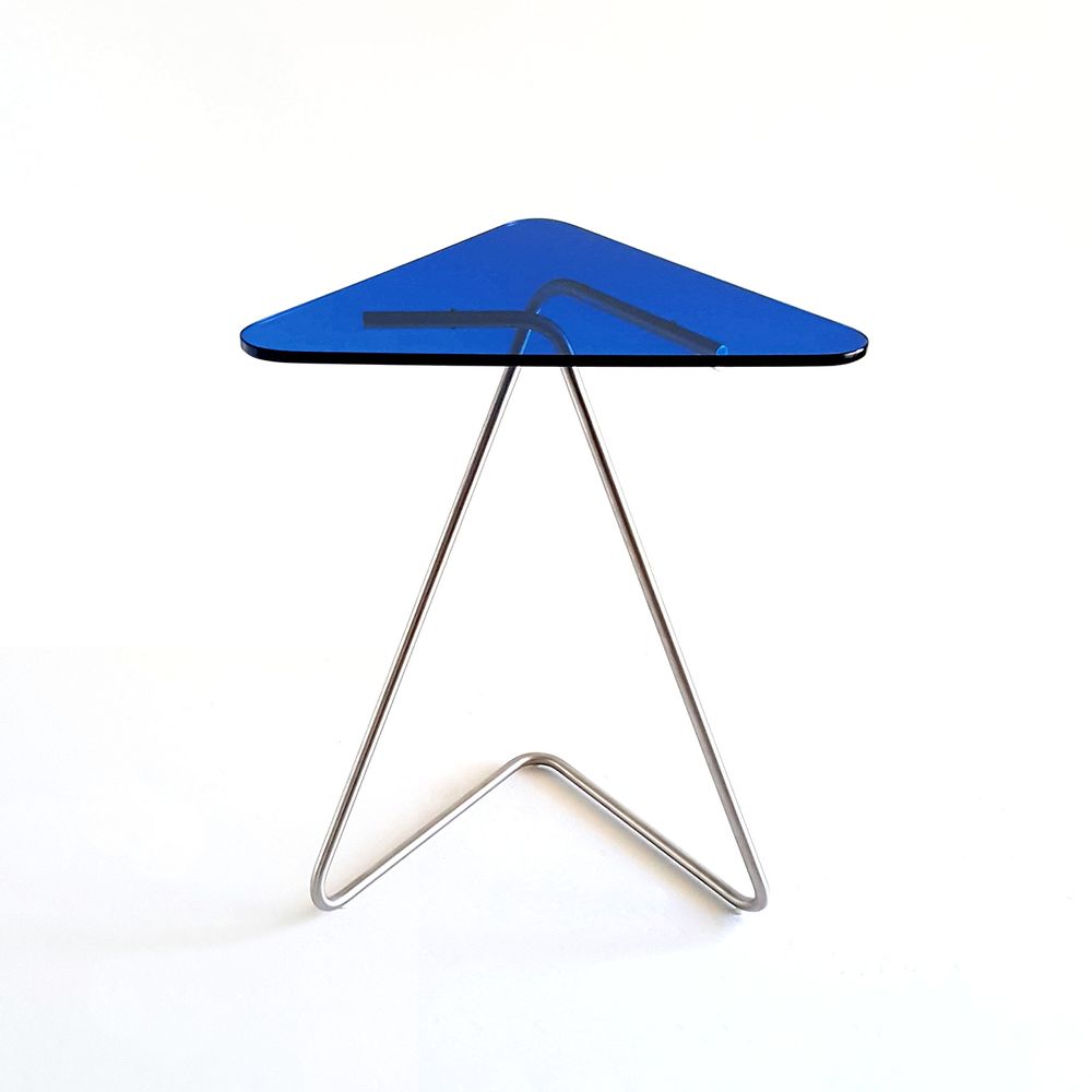 Coffee tables - The Triangle Table/Stainless Steel - KRAY STUDIO