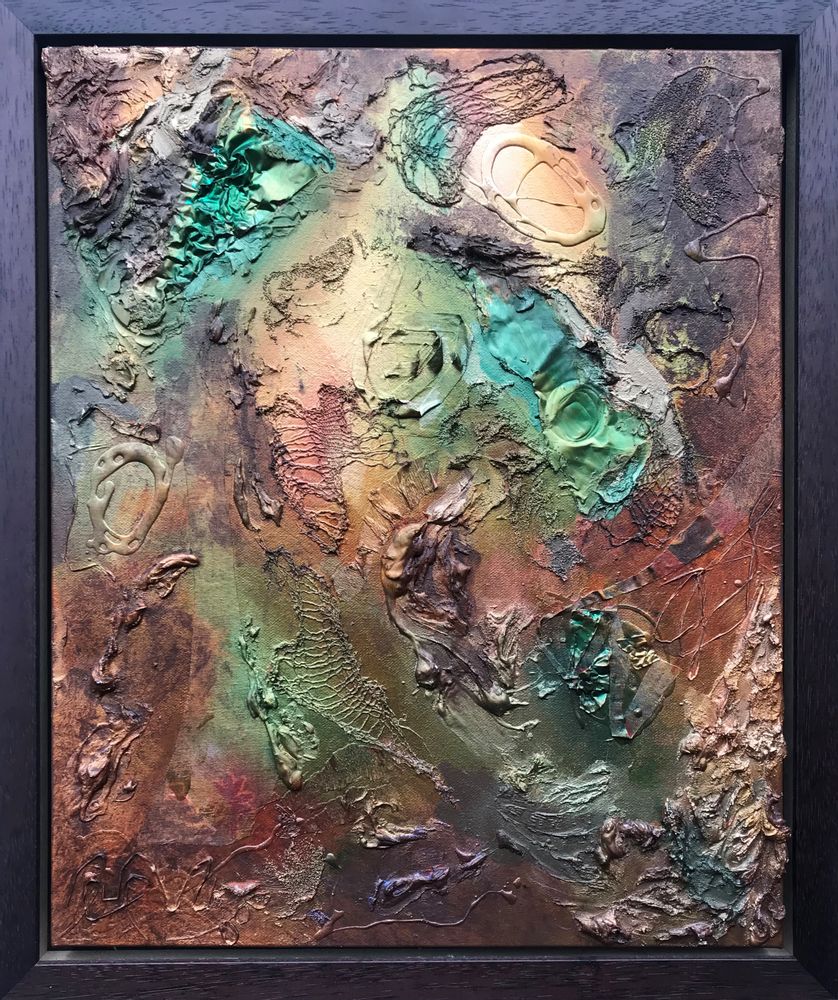 Tableaux - Peinture Techniques mixtes Série Automne - JONAQUESTART