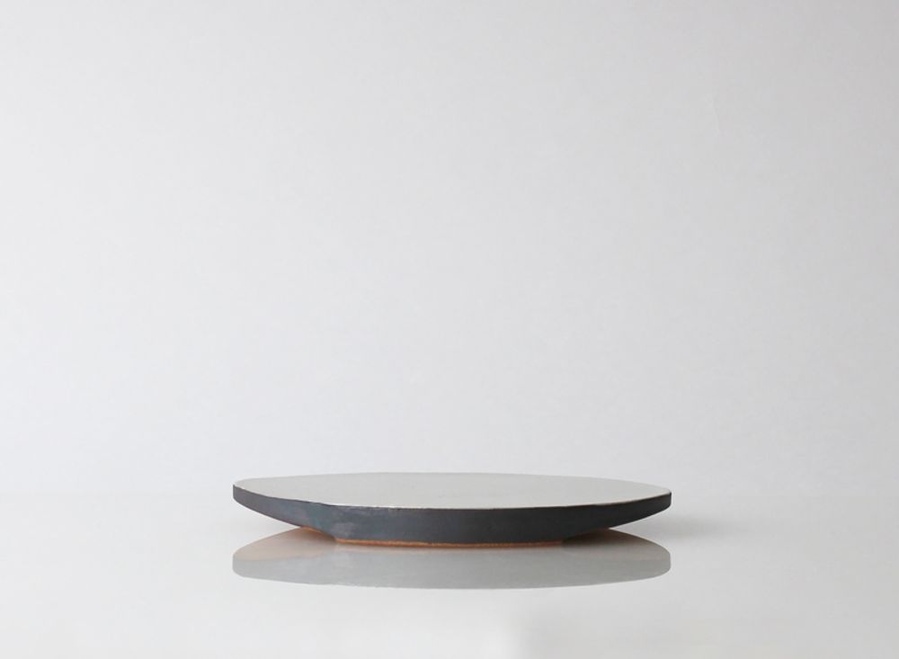 Formal plates - Flat plate 190／Flat plate 190-YUKI - TSUKI YASUDAKAWARA JAPAN