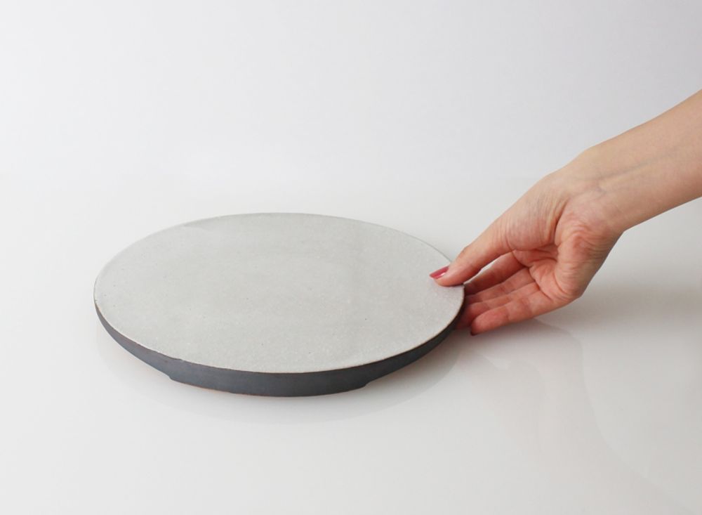 Formal plates - Flat plate 230/Flat plate 230-YUKI - TSUKI YASUDAKAWARA JAPAN