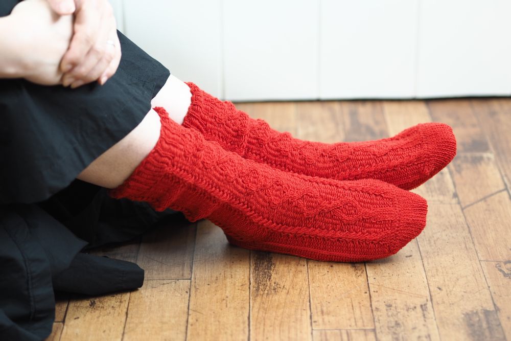 Socks - UPSYCLE WOOL SOCKS - ANDÈ