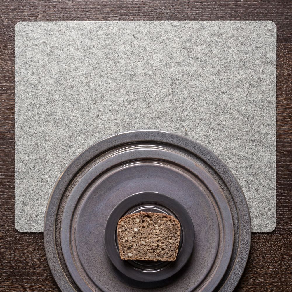 Office sets - Felt placemats | grey, black - NAMUOS