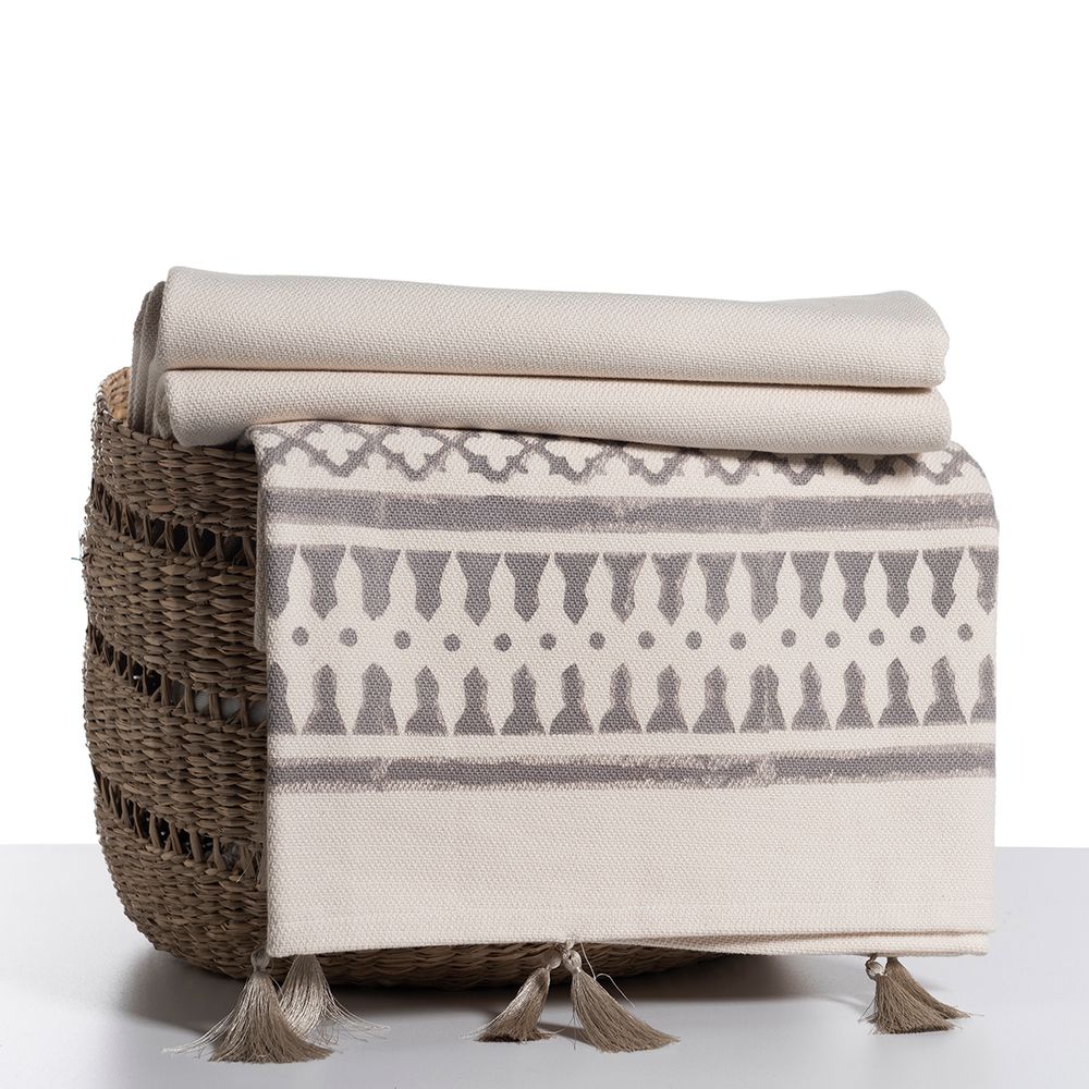 Plaids - COUVRE-LIT, HOUSSE DE CANAPÉ, COTON IMPRIMÉ À LA MAIN, UNIQUE ET ÉLÉGANT - LALAY