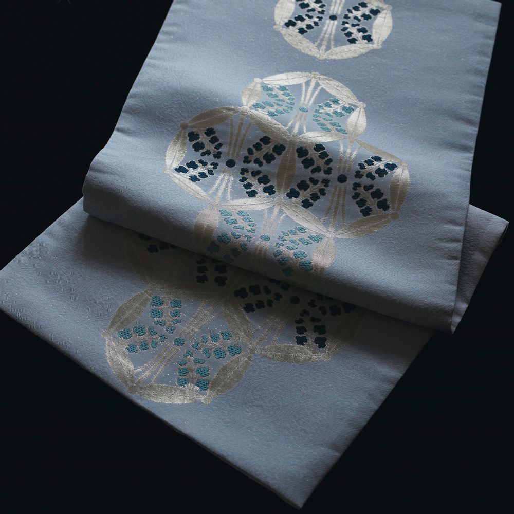 Customizable objects - Art Textile:Bamboo gentian - AWAI