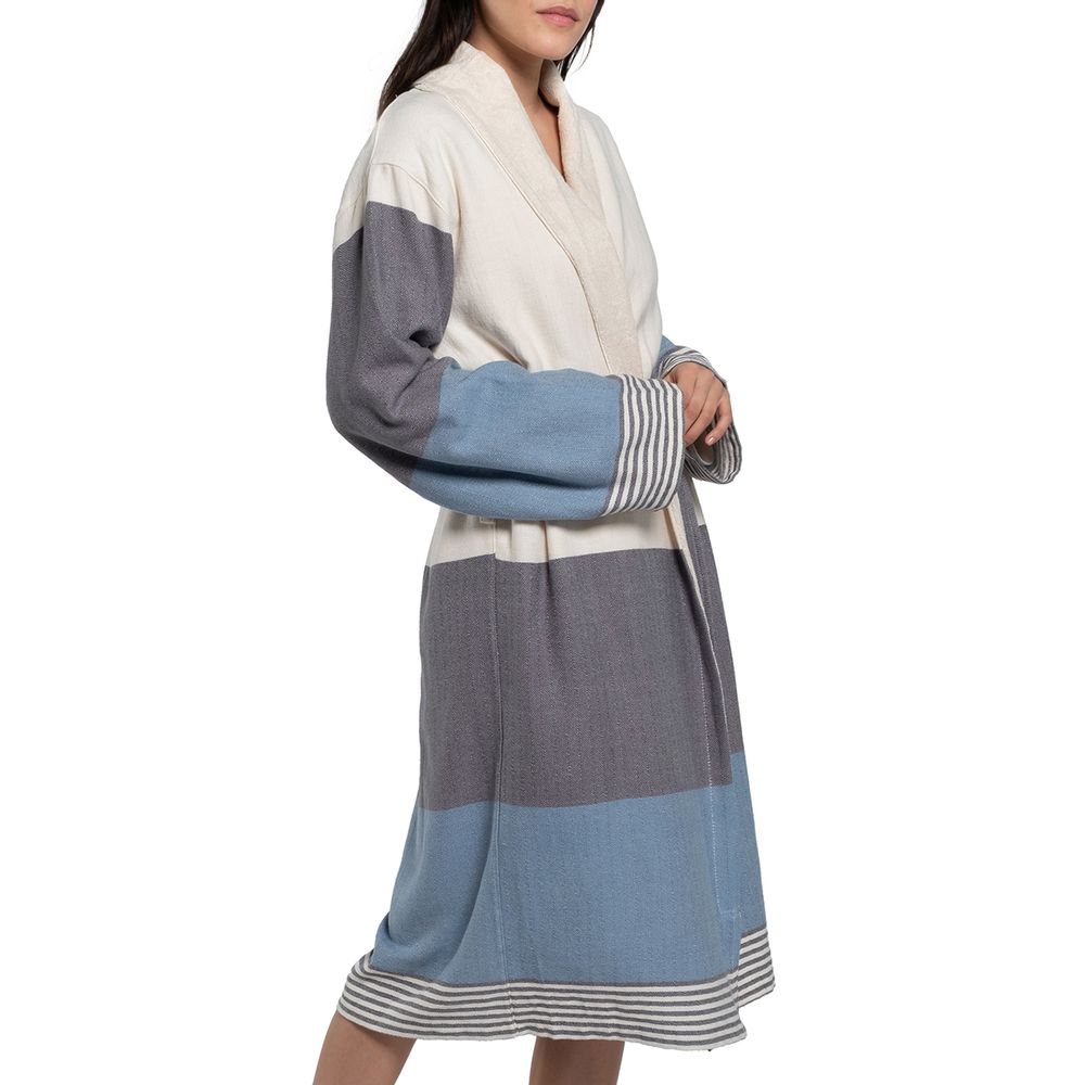 Serviettes de bain - PEIGNOIR SULTAN UNISEXE ÉPONGE DOUBLURE COTON - LALAY