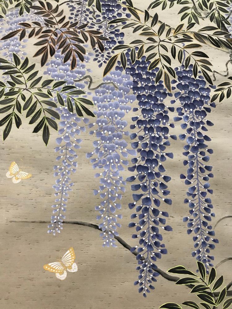 Objets de décoration - Fond d'écran Wisteria Palace - LALA CURIO LIMITED
