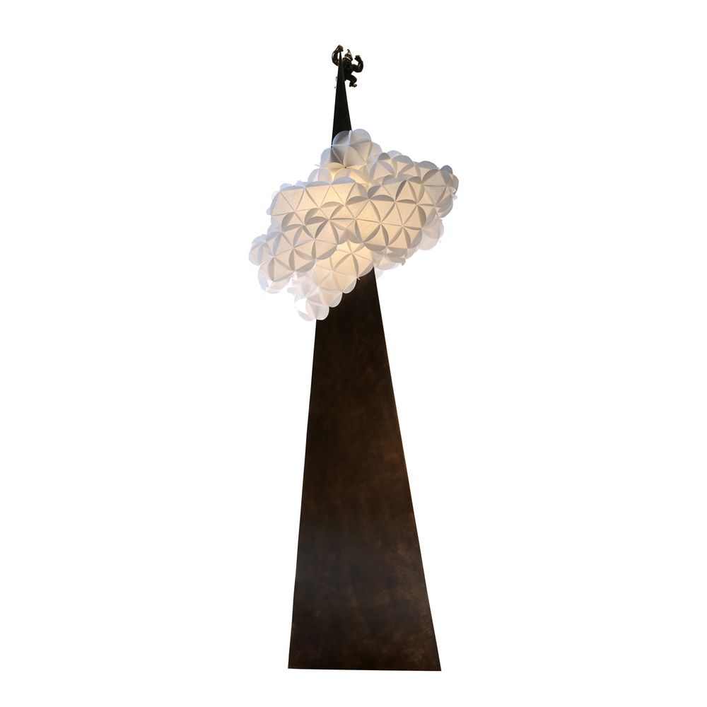 Sculptures, statuettes et miniatures - lampadaire colonne king kong - ATELIER ANNE-PIERRE MALVAL