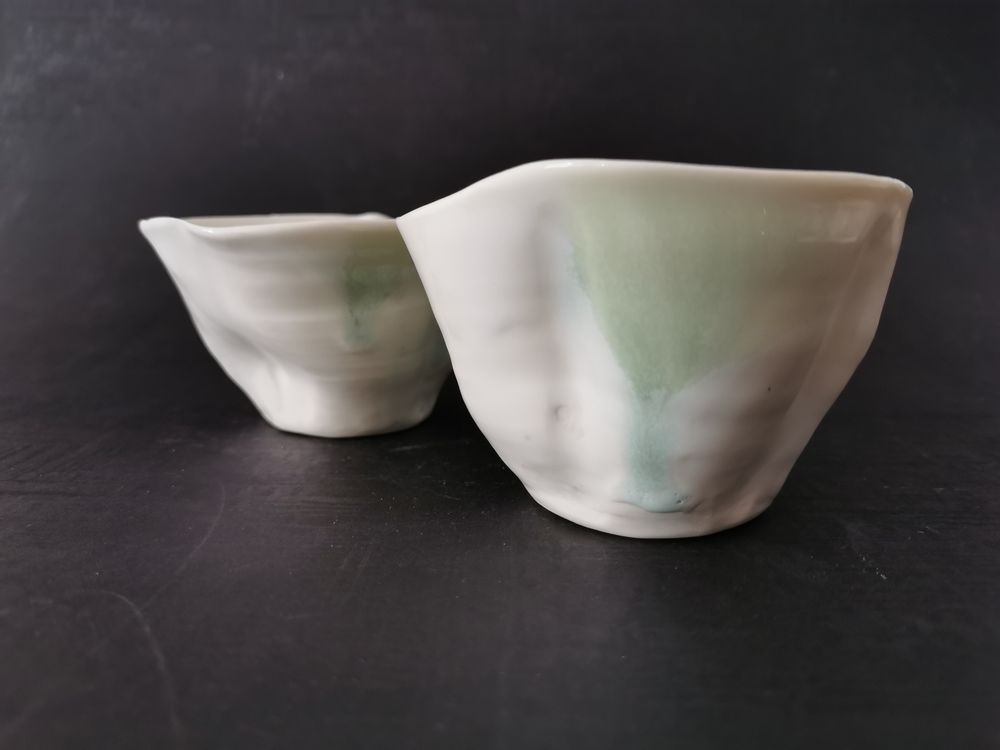 Céramique - Bol en porcelaine " Nuage" - CATHY ASTOLFI