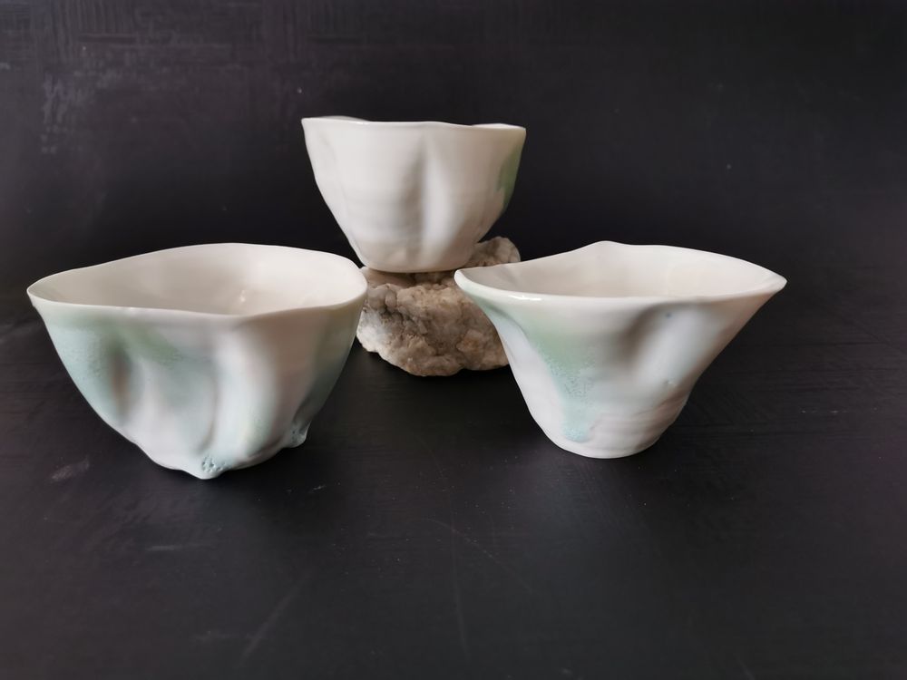 Céramique - Bol en porcelaine " Nuage" - CATHY ASTOLFI