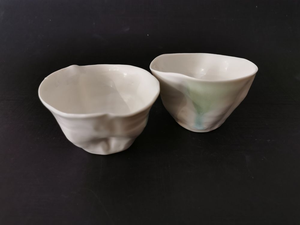 Céramique - Bol en porcelaine " Nuage" - CATHY ASTOLFI