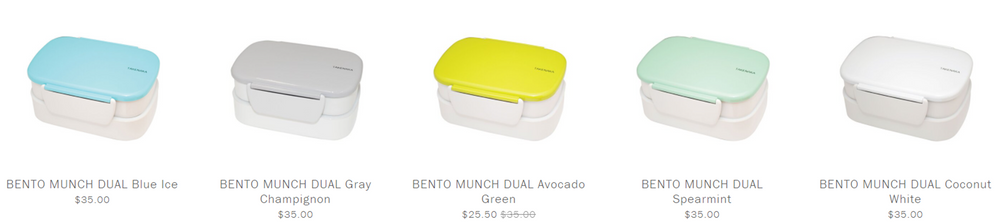Food storage - BENTO MUNCH DUAL - TAKENAKA BENTO BOX