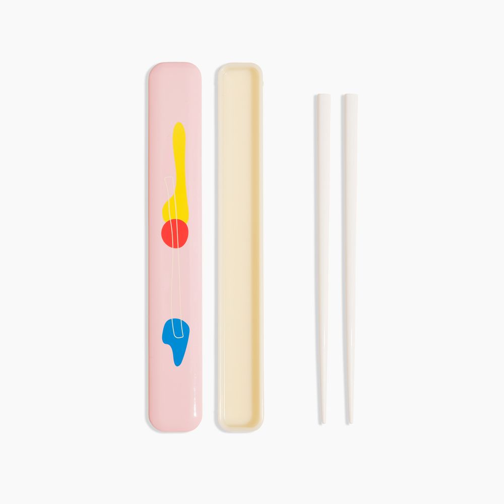 Couverts de service - BAGUETTES avec ÉTUI PISCINE, POKETO x TAKENAKA Édition Limitée - TAKENAKA BENTO BOX