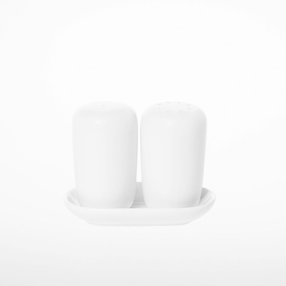 Moulins à épices - Salière et poivrière en porcelaine 71 mm - TG