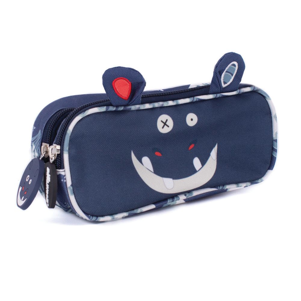 Sacs et cartables - TROUSSE SCOLAIRE DOUBLE COMPARTIMENT SPECULOS LE TIGRE - DEGLINGOS
