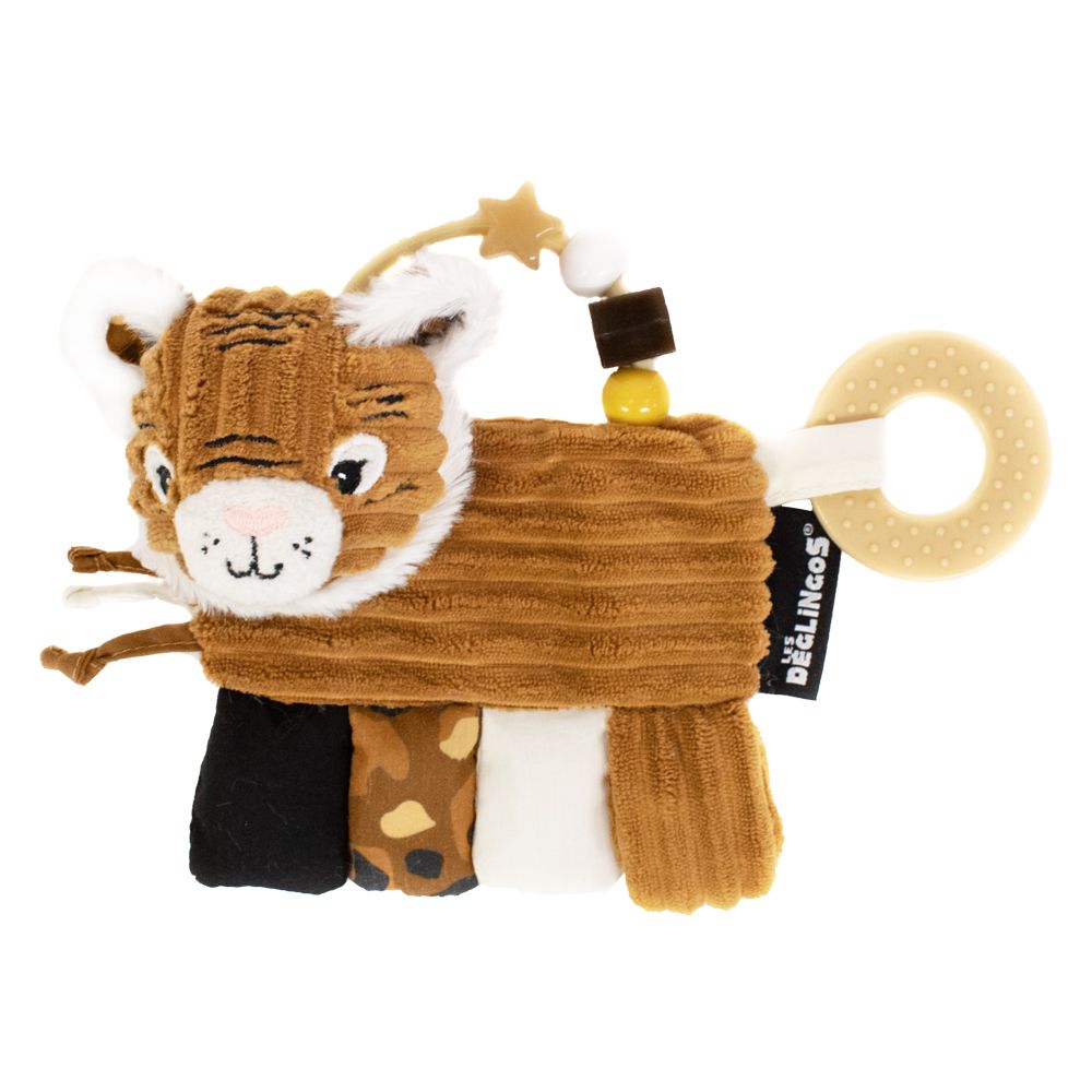 Kids accessories - SPECULOS THE TIGER ACTIVITY RATTLE - DEGLINGOS