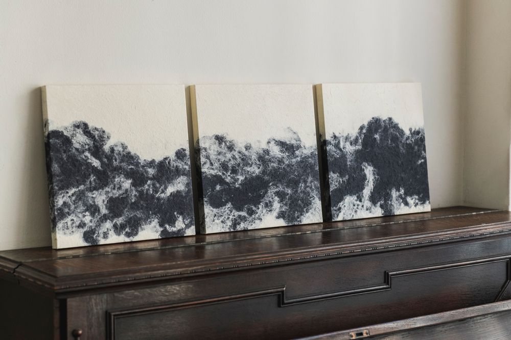 Other wall decoration - FLOW Handmade Washi Art Panels - AWAGAMI