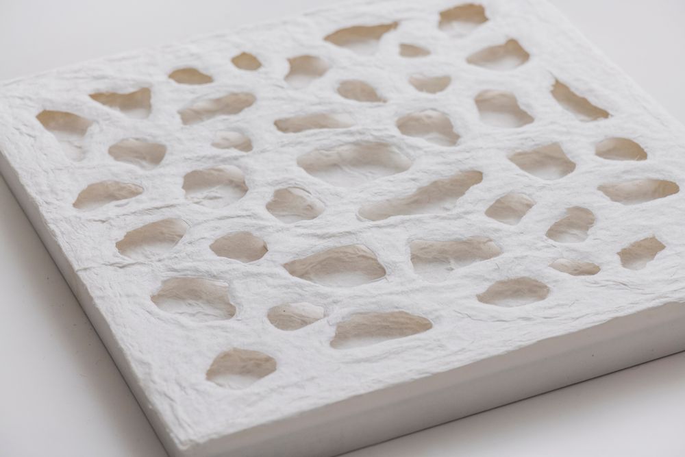 Other wall decoration - MONT BLANC Handmade Washi Art Panels - AWAGAMI