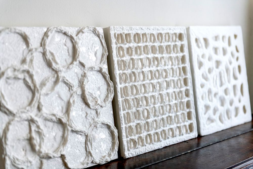 Other wall decoration - MONT BLANC Handmade Washi Art Panels - AWAGAMI