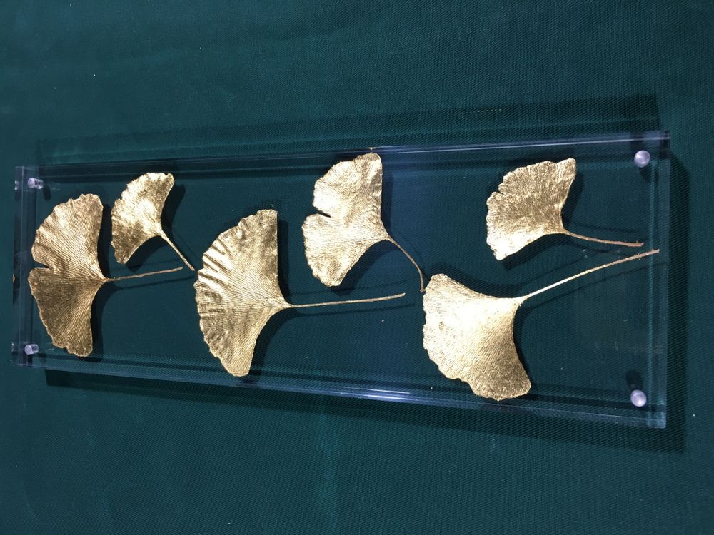 Décorations florales - Feuilles de gingko x 6 - ATELIER AVENET