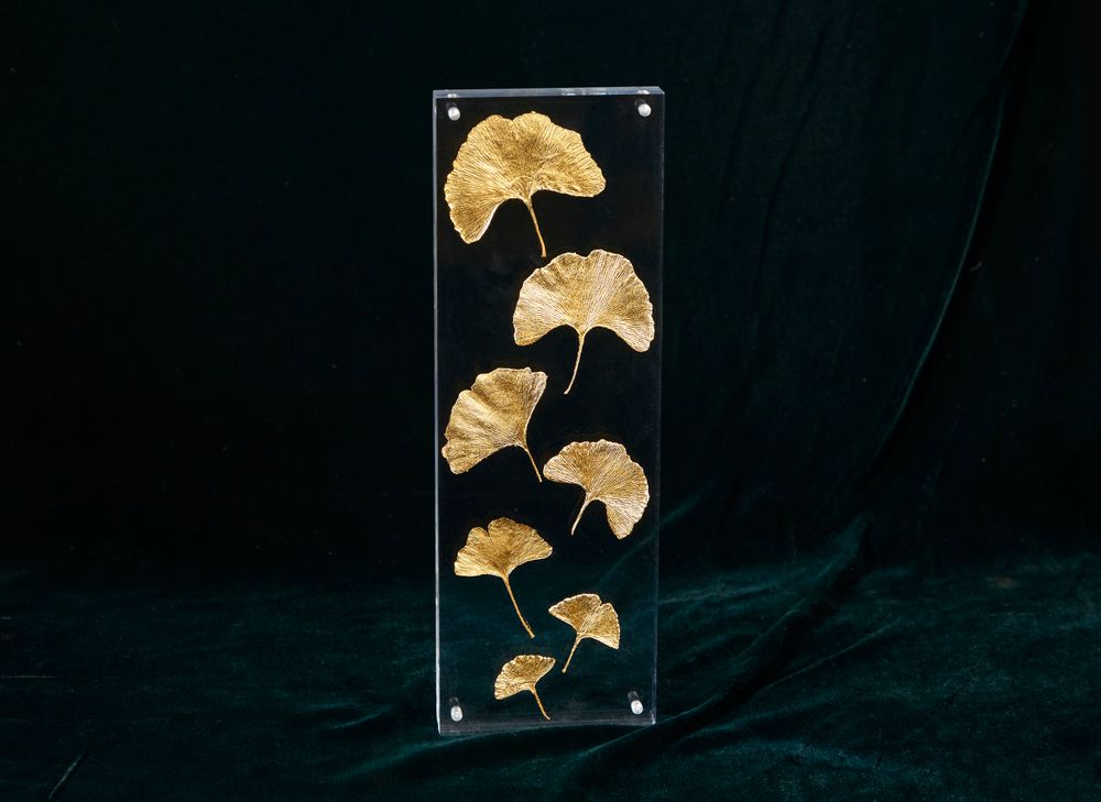 Décorations florales - Feuilles de gingko x 6 - ATELIER AVENET