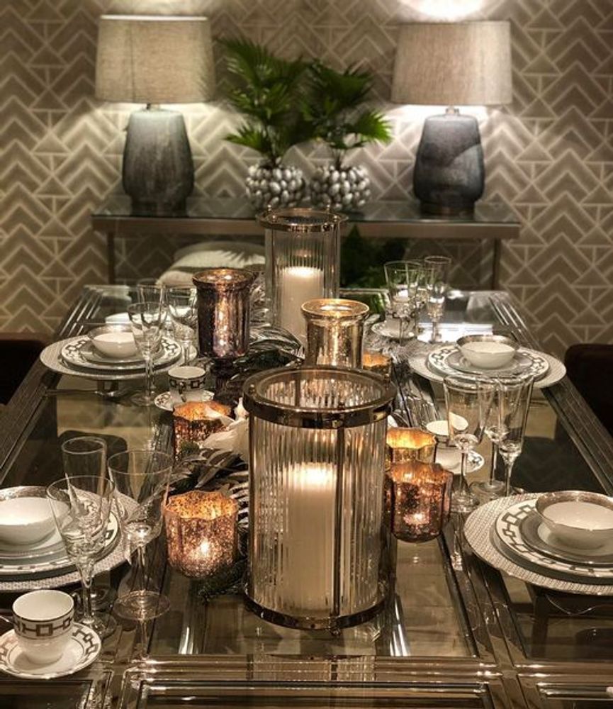 Ceramic - Table ware the Golden Palm (s/6) - VAN ROON LIVING