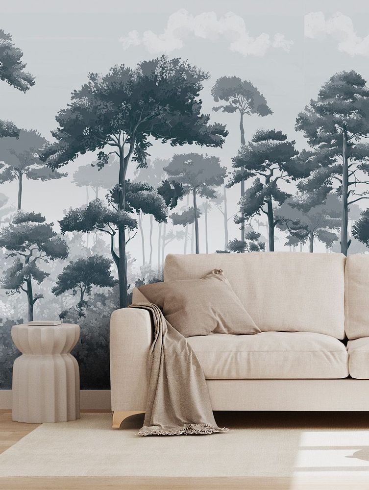 Autres décorations murales - Fresque Matsu Brume - PAPERMINT