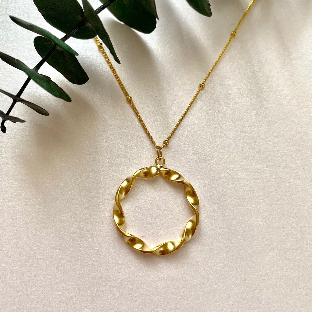 Jewelry - Fine gold-plated necklace. Gold plated chain - NAO JEWELS