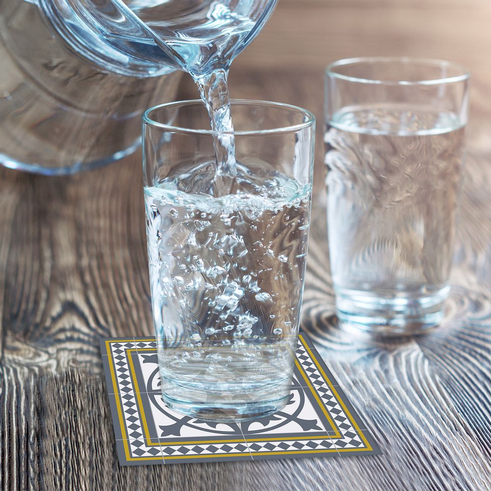 Gifts - Exclusive coasters made of vinyle a - CONTENTO