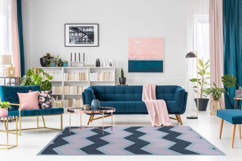 Rugs - Stylish floor mat for living room - CONTENTO