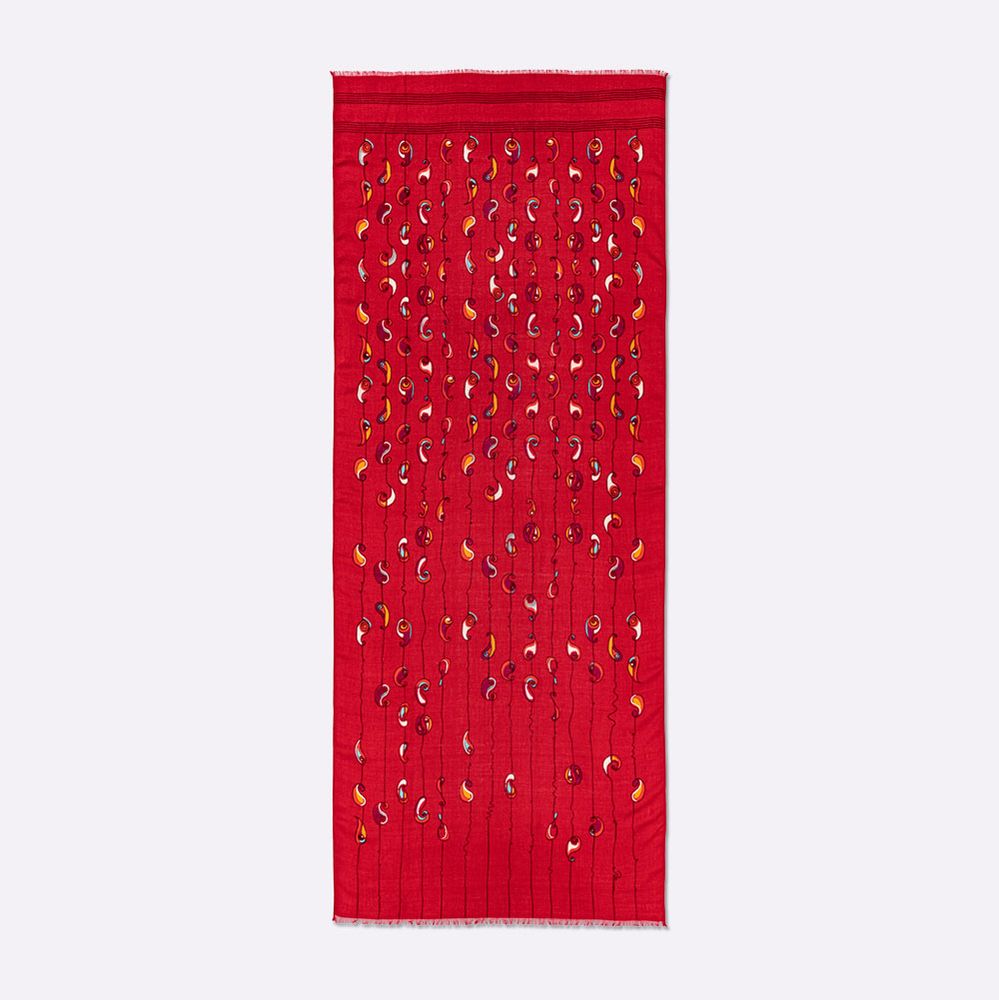 Foulards et écharpes - ECHARPE HARMONIE COTON BIO GOTS TENCEL - PETRUSSE PARIS