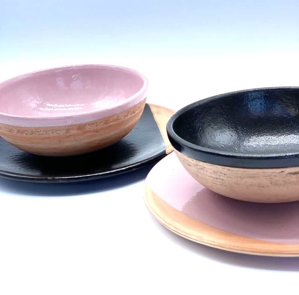 Platter and bowls - NESS NESS SALAD BOWL - YADI
