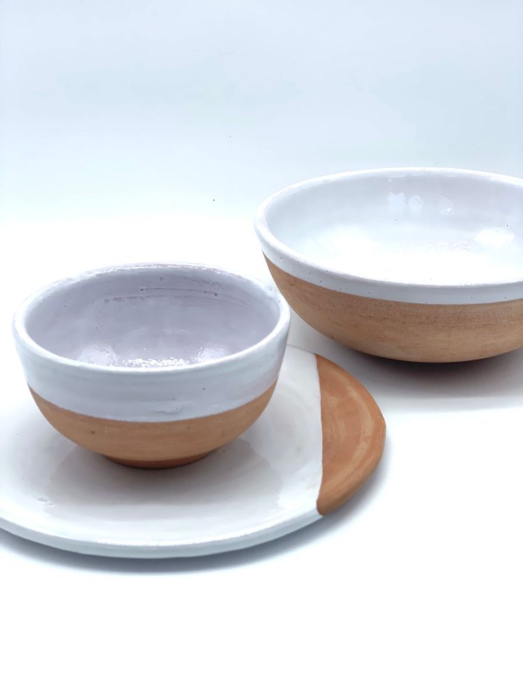 Platter and bowls - NESS NESS SALAD BOWL - YADI