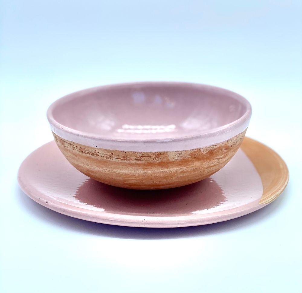 Platter and bowls - NESS NESS SALAD BOWL - YADI