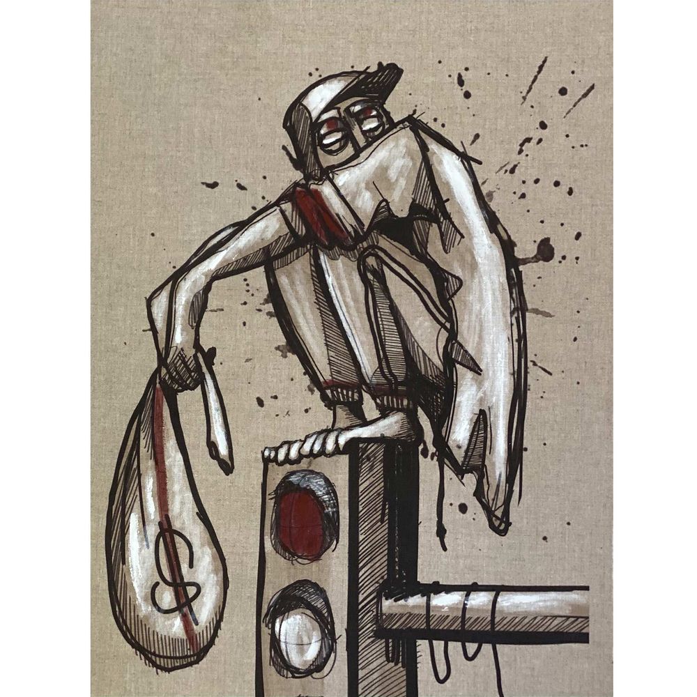 Paintings - TABLE - ROBIN HOOD - OKTOKOST