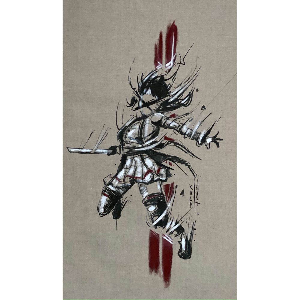Paintings - PAINTING-KUNOICHI - OKTOKOST