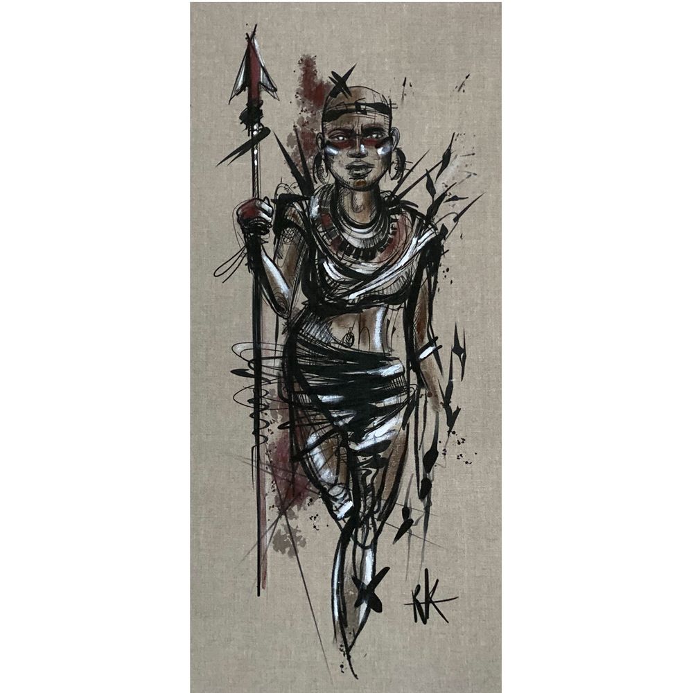 Paintings - AMAZON TABLE - Mino - OKTOKOST