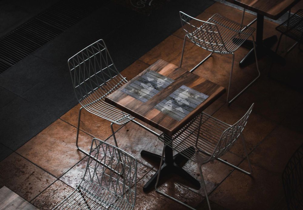 Sets de table - Set de table en vinyl. - CONTENTO