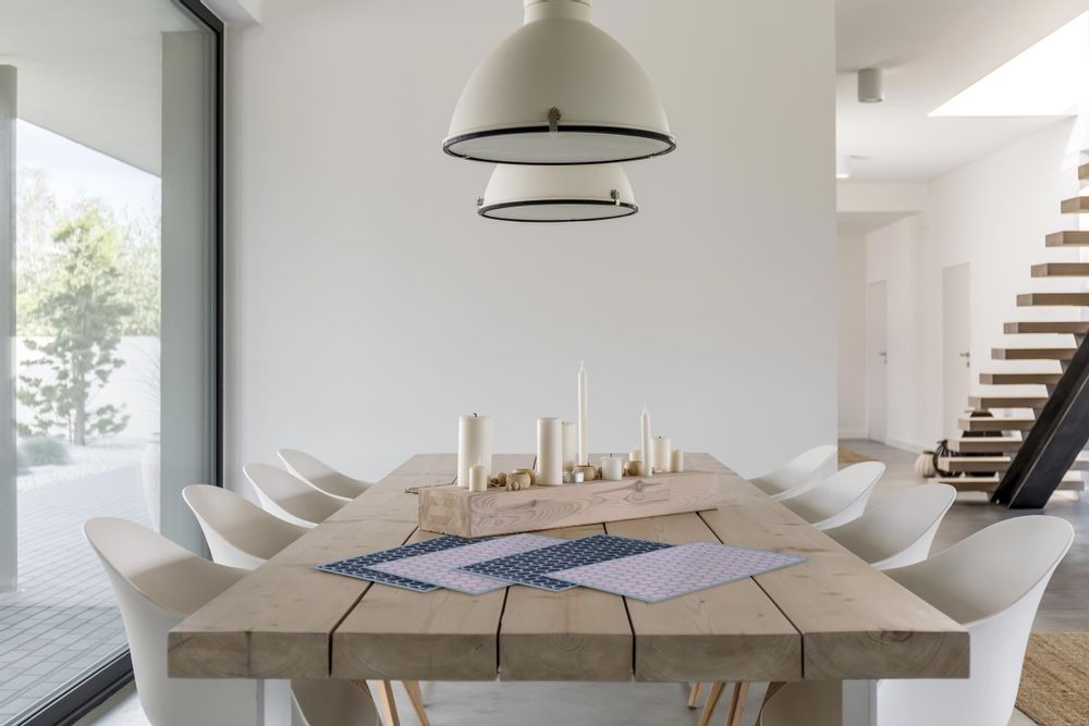 Sets de table - Set de table en vinyl. - CONTENTO