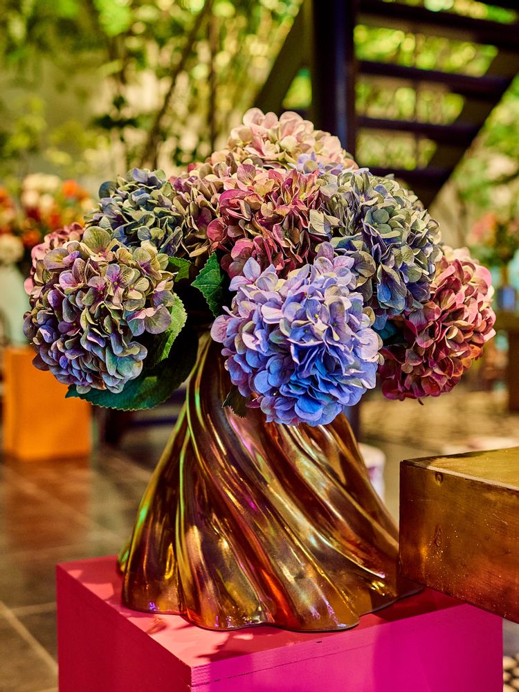 Décorations florales - Hydrangea mix - Silk-ka Artificial flowers and plants for life! - SILK-KA