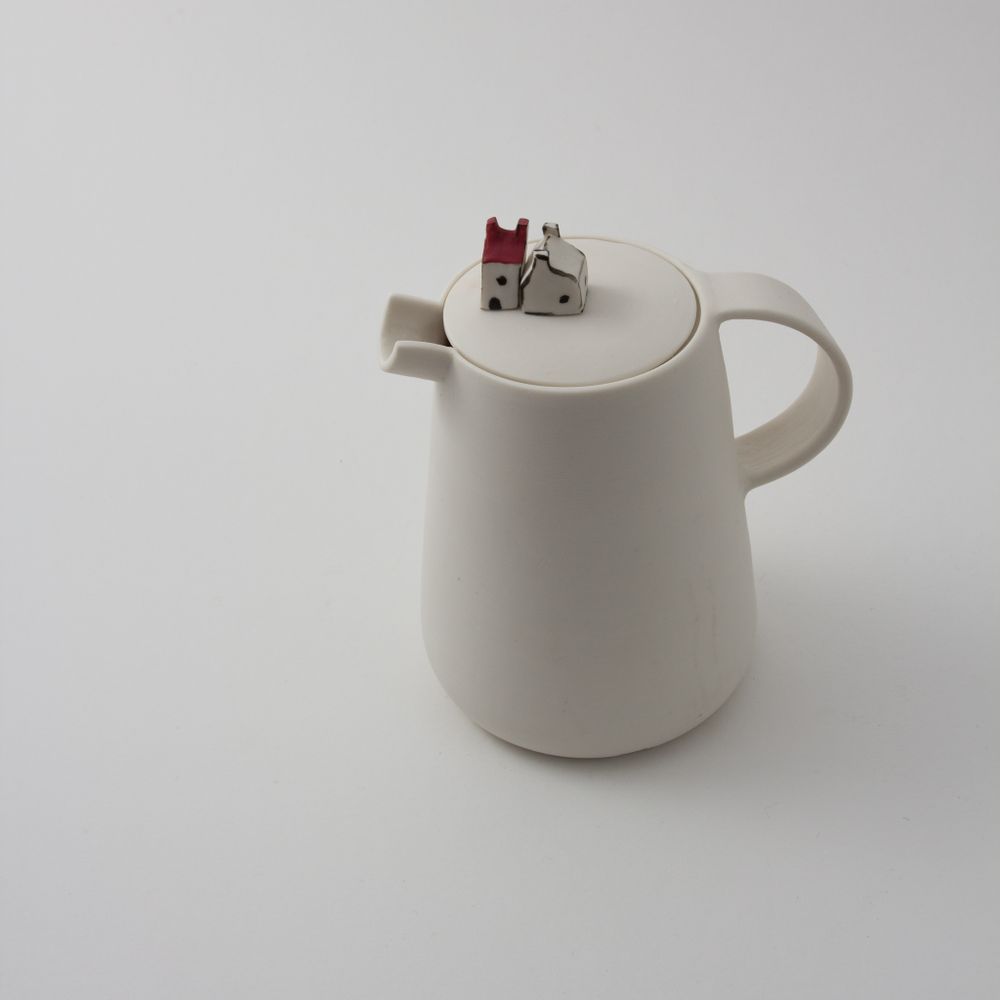 Ceramic - Jug with miniature houses - BÉRANGÈRE CÉRAMIQUES