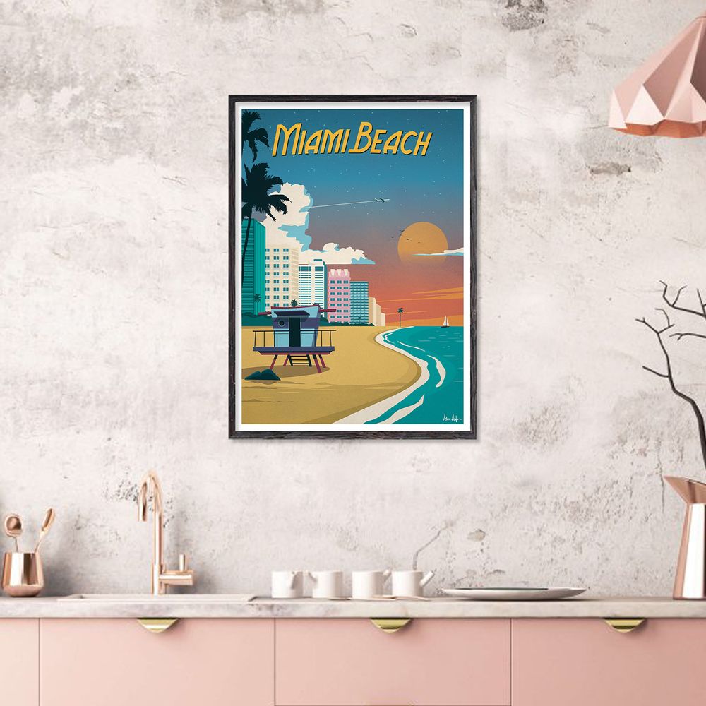 Poster - Art Print - Cities of America with Alex Asfour - SERGEANT PAPER
