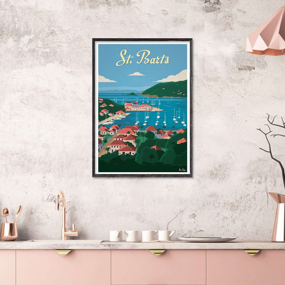Poster - Art Print - Cities of France with Alex Asfour - SERGEANT PAPER